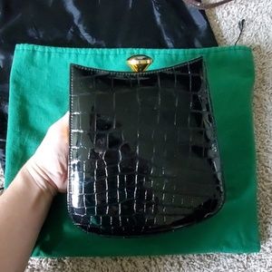 Black Clutch/crossbody Pantera